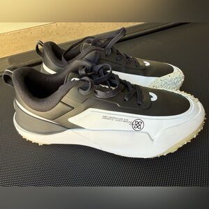 G/FORE G18 Black and White Golf Sneakers